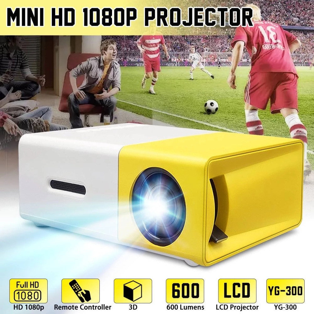🎥🌟Mini Proyector Led Video Beam 600 Lumens🎞️📽️