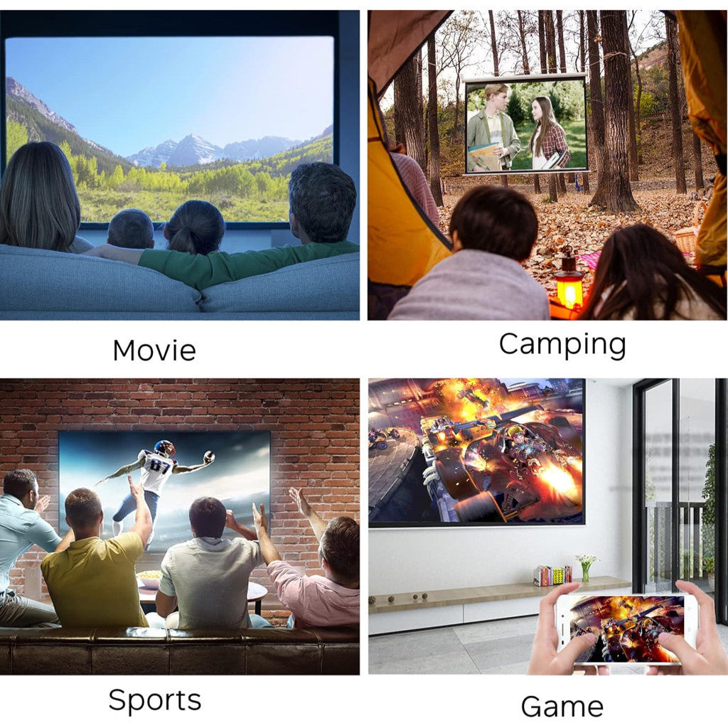 🎥🌟Mini Proyector Led Video Beam 600 Lumens🎞️📽️